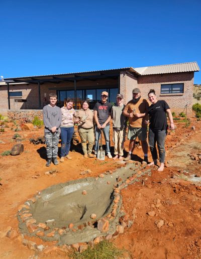 Kukama Wildlife College field guide students in the Northern Cape