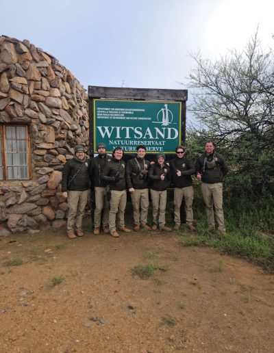 Students at Witsand Nature Reserve